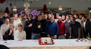 Samb, cena per gli auguri di Natale con la squadra